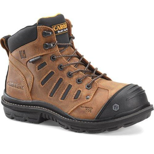 Carolina Men's Kauri 6" Comp Waterproof Work Boot - Brown - CA4557 8 / Medium / Brown - Overlook Boots