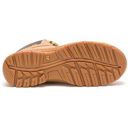 CAT Men's Outline Steel Toe Work Boot - Wheat - P90801 - Overlook Boots