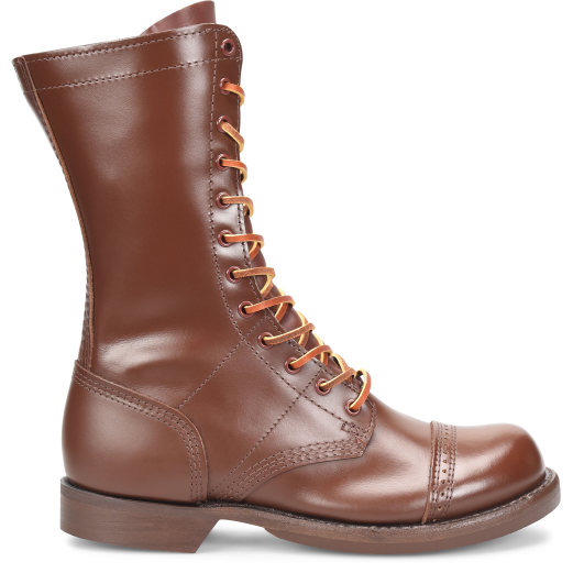 Corcoran Women's Historic 10" Soft Toe USA Made Military Jump Boot- Brown- CV1516 - Overlook Boots