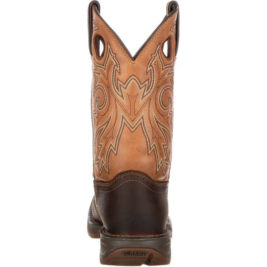 Durango Men's Rebel 11" Steel Toe Waterproof Western Boot- Brown/Tan- DB019 - Overlook Boots