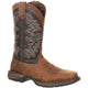 Durango Men's Rebel 12" Square Toe Pull-On Western Boot Chocolate DDB0135 7 / Medium / Brown - Overlook Boots