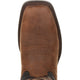 Durango Men's Rebel 12" Square Toe Pull-On Western Boot Chocolate DDB0135 - Overlook Boots