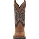 Durango Men's Rebel 12" Square Toe Pull-On Western Boot Chocolate DDB0135 - Overlook Boots