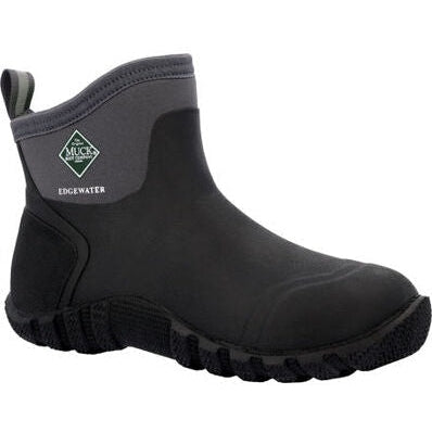 Muck Men's Edgewater Classic Waterproof Ankle Work Boot -Black- ECA000 - Overlook Boots