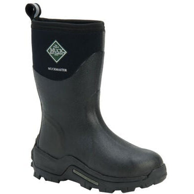 Muck Men's Muckmaster Mid Waterproof Work Boot - Black - MMM-500A 5 / Black - Overlook Boots