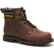 CAT Men's Second Shift 6" Work Boot - Dark Brown - P72593 5 / Medium / Brown - Overlook Boots