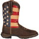 Durango Women's Lady Rebel Patriotic 10" Square Toe Western Flag Boot RD4414 - Overlook Boots