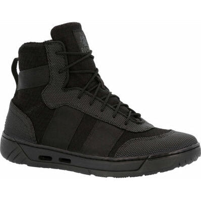 Rocky Men's Coronado Chukka 5" Waterproof Public Service Work Boot -Black- RKC129 - Overlook Boots