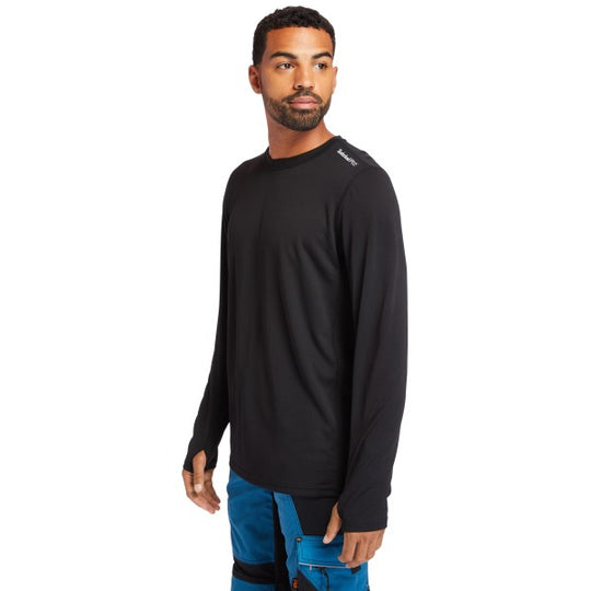 Timberland Pro Men's Wicking Good Long Sleeve T-Shirt - Black - TB0A1128015 - Overlook Boots