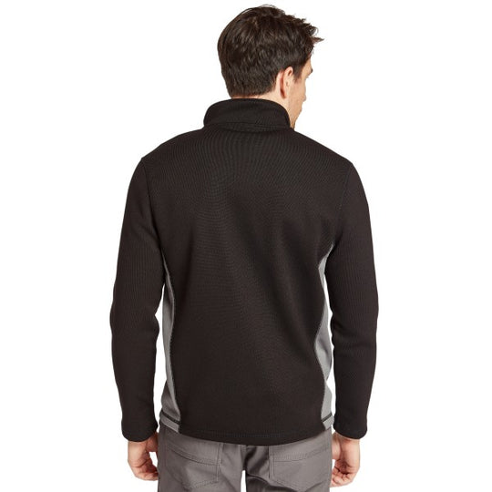 Timberland Pro Studwall Sudadera Polar para Hombre, Cierre de 1/4, Texturizada - Negro - TB0A1HGK015 - Imagen 7
