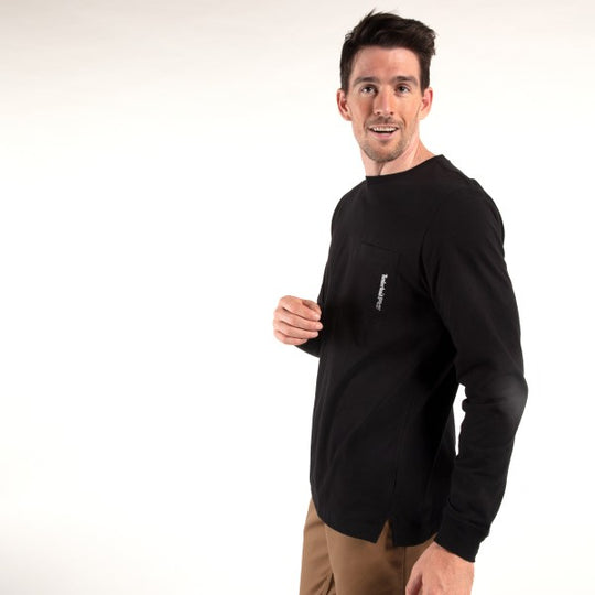 Timberland Pro Men's Base Plate Long Sleeve - Black - TB0A1HVN015 - Overlook Boots