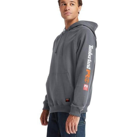 Timberland Pro Men's Flame Resistant Hood Honcho Work Pullover - Charcoal - TB0A1VAJ003 - Overlook Boots
