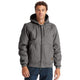 Timberland PRO Gritman Chamarra de Lona con Forro para Hombre, Con Capucha - Pewter - TB0A1VB4060