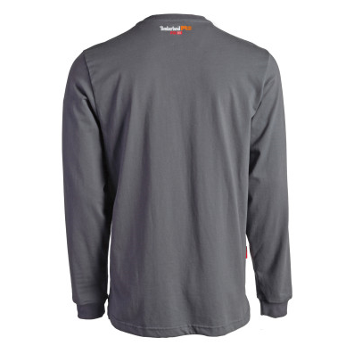 Timberland Pro Men's Flame Resistant Long Sleeve Work Henley - Charcoal - TB0A23P4003 - Overlook Boots