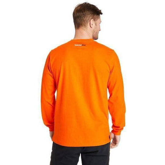 Timberland Pro Men's Flame Resistant Pocket Work T-Shirt - Orange - TB0A23PFY86 - Overlook Boots