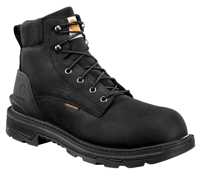 Carhartt Men's Ironwood 6" Soft Toe Work Boot - Black - FT6001-M 8 / Medium / Black - Overlook Boots