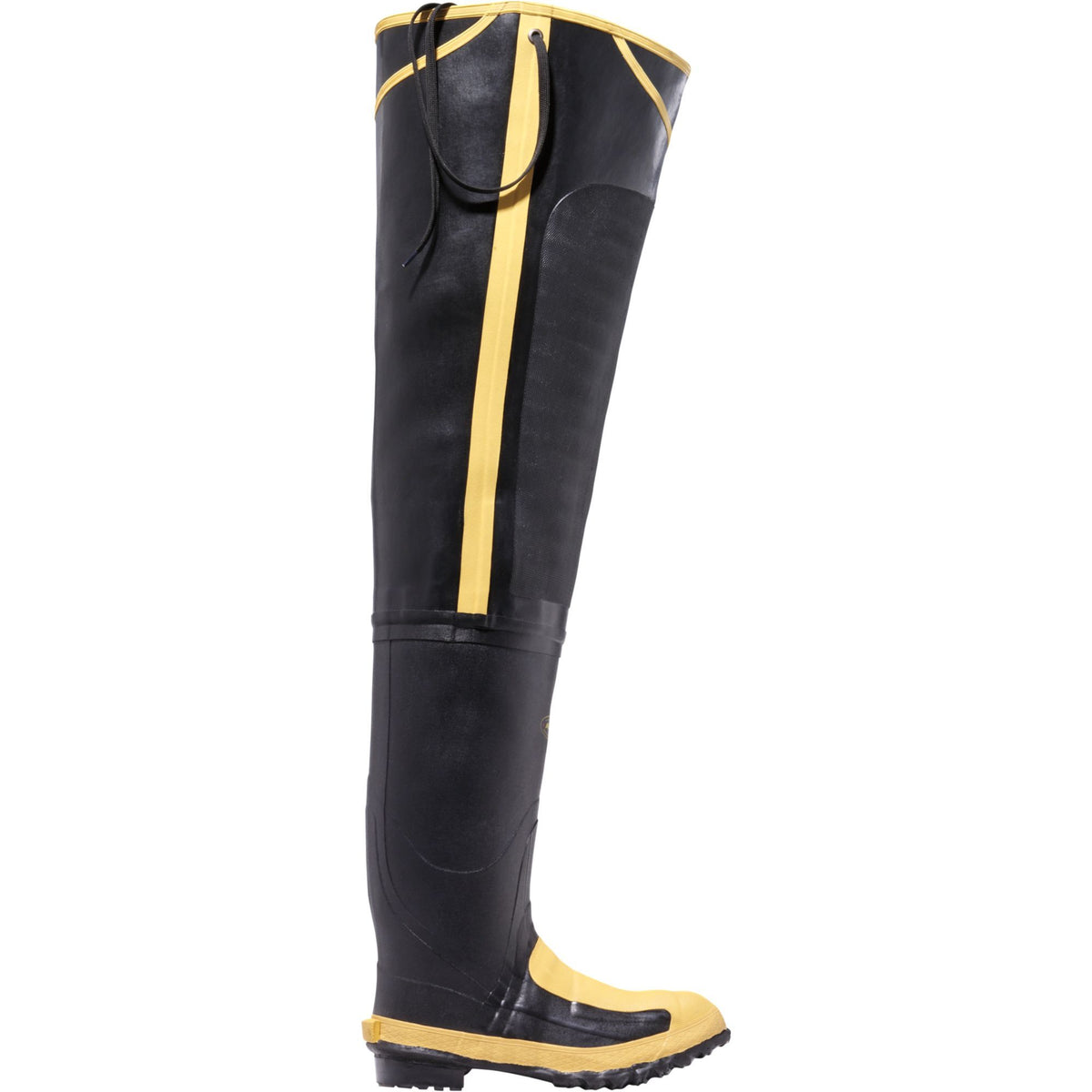 LaCrosse Men's 32" Metguard Hip Steel Toe Rubber Work Boot - Black - 24509099 7 / Black - Overlook Boots
