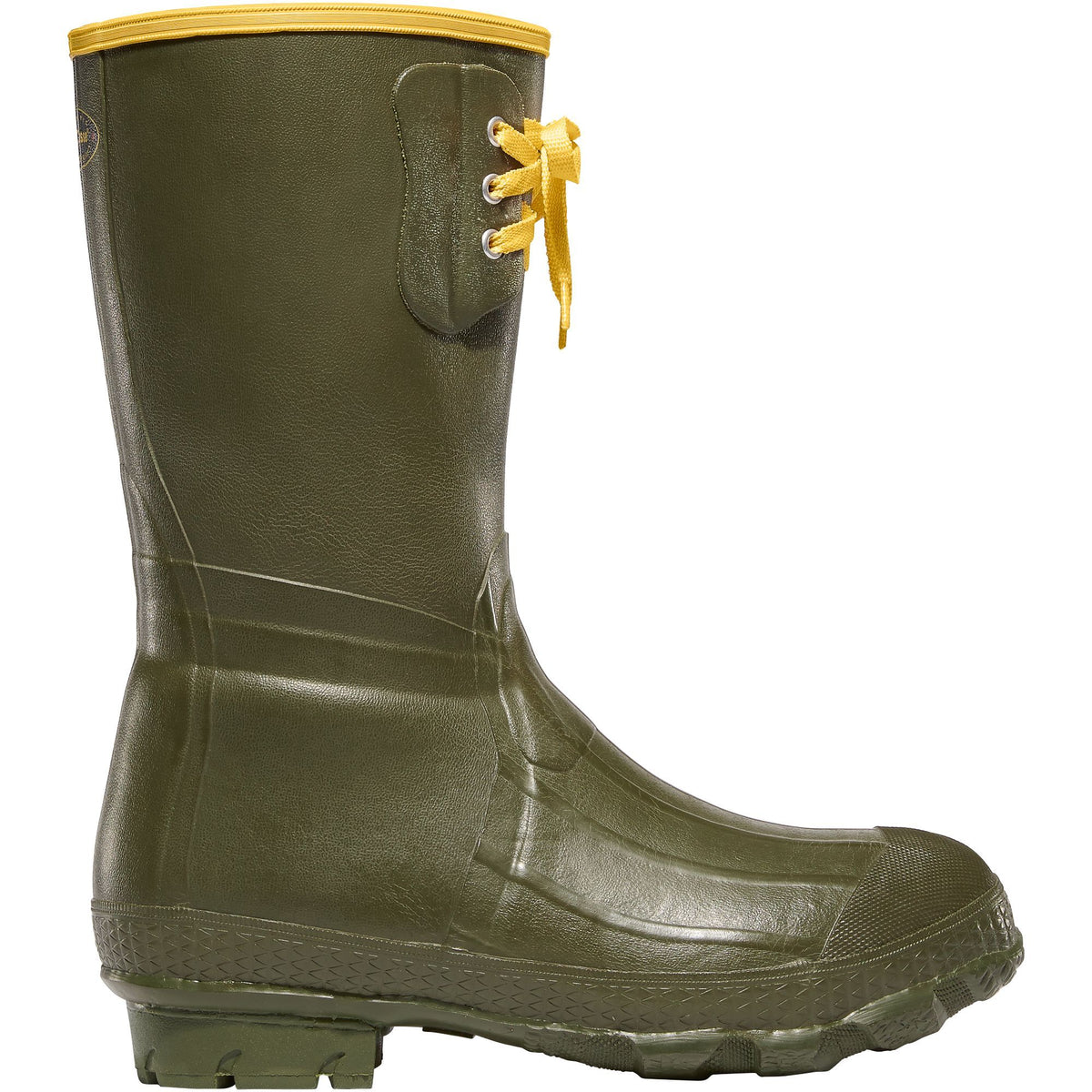 LaCrosse Men's Insulated Pac 12" Rubber Work Boot - Green - 260040 5 / Green - Overlook Boots