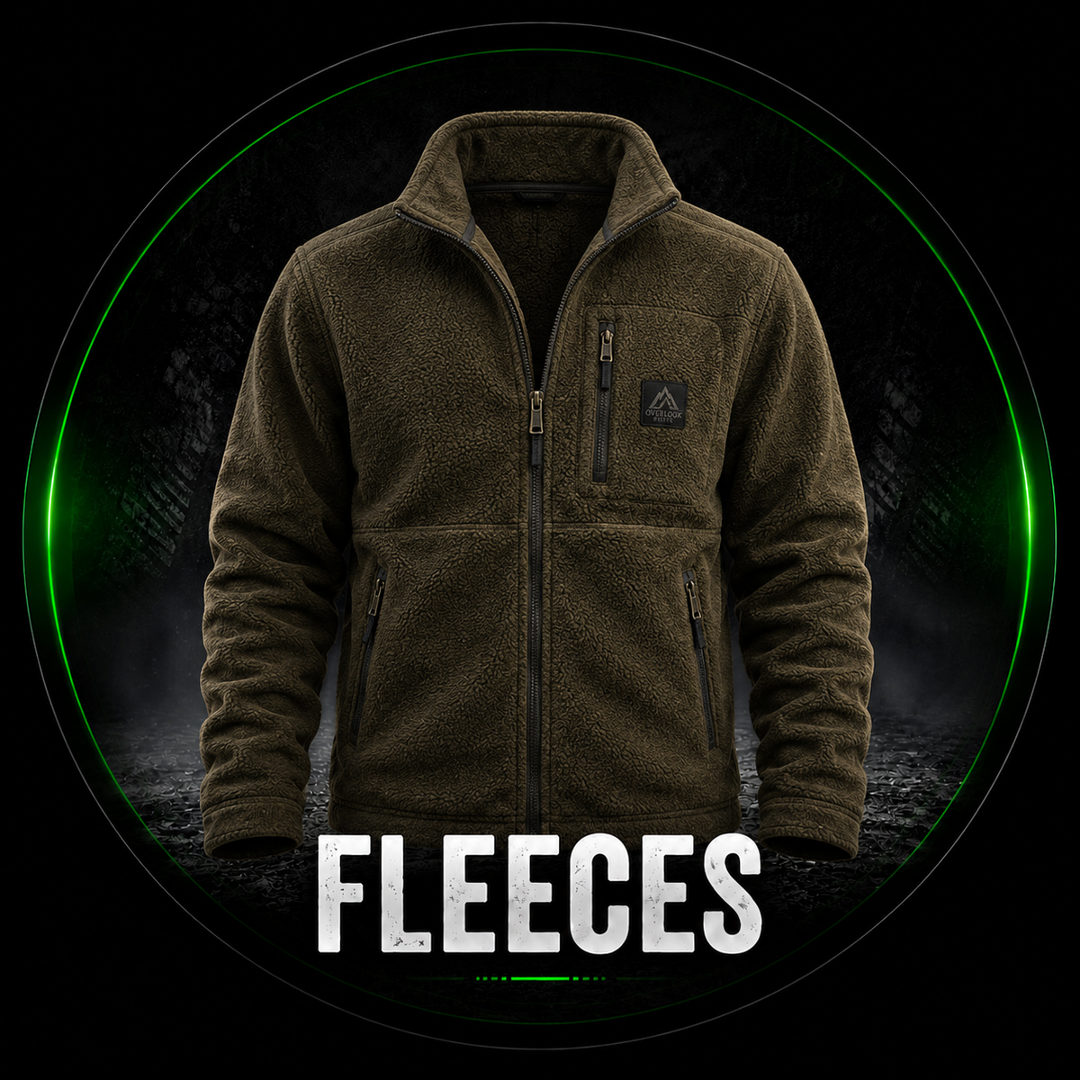Fleece work apparel featured in the collection