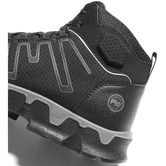 Timberland Pro Men's Powertrain Sport Alloy Toe Sneaker Work Shoe -Black- TB1A1JYQ001 - Overlook Boots