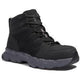 Timberland PRO Men's Powertrain EV Mid SD10 Composite Toe Work Shoe - Black - TB0A63K3V96 7 / Medium / Black - Overlook Boots