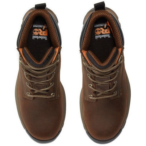 Timberland PRO Men's Titan EV 6" Composite Toe Work Boot - Brown - TB1A5NF6214 - Overlook Boots