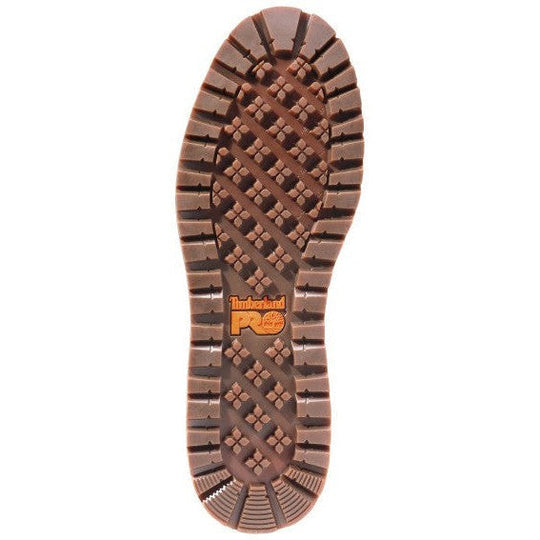 Timberland PRO Men's Irvine 6" Soft Toe Moc Toe Wedge Work Boot - Brown - TB1A42TY214 - Overlook Boots