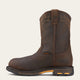 Ariat Men's WorkHog 10" Composite Toe Waterproof Work Boot - Oily Distressed Brown - 10001200 - Overlook Boots