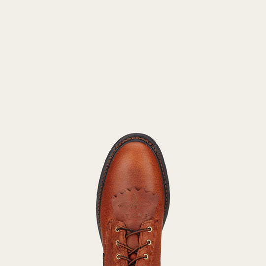 Ariat Men's Cascade 8" Soft Toe Lace-Up Work Boot - Sunshine Wildcat - 10002420 - Overlook Boots