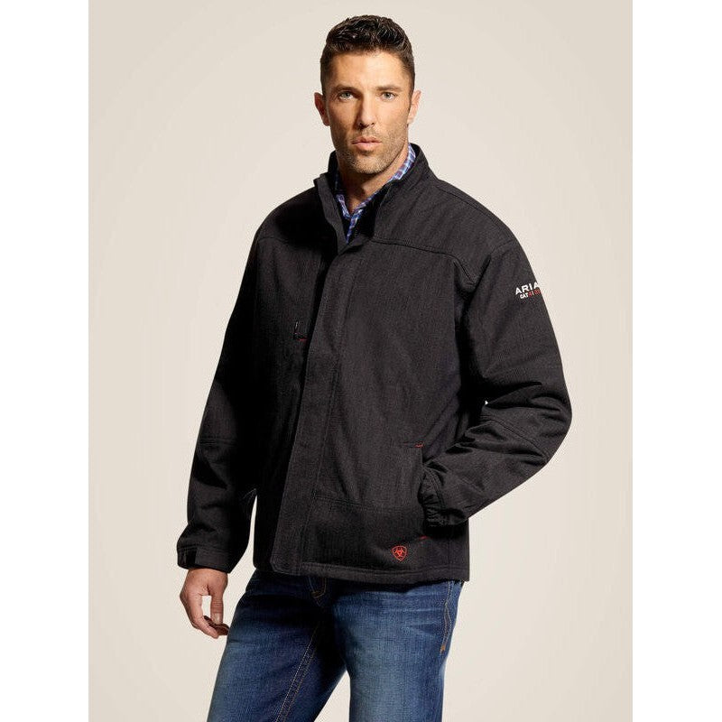 Ariat Men's Waterproof Flame Resist Insulated Jacket Black - 10018144 Small / Black / Standard - Overlook Boots