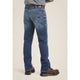 Ariat Men's Flame Resistant M4 Relaxed Basic Flame Resist Boot Cut Jean Alloy - 10020812 - Overlook Boots