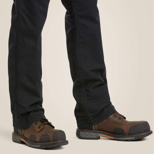 Ariat Men's Flame Resistant M4 Relaxed Workhorse Boot Cut Pant Black - 10023465 - Overlook Boots