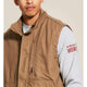 Ariat Men's Workhorse Flame Resist Insulated Vest Khaki - 10024031 - Overlook Boots