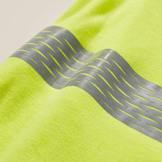 Ariat Playera de Trabajo para Hombre, Alta Visibilidad, Resistente al Fuego (FR) - Amarillo - 10025432 - Imagen 3