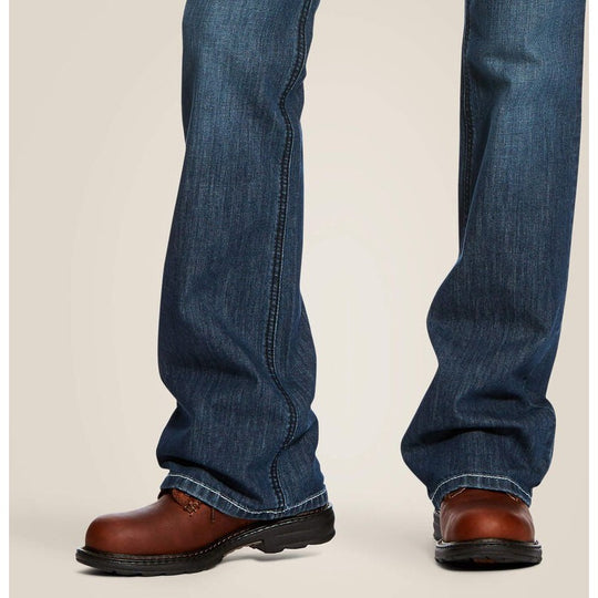 Ariat Women Flame Resistant Stretch DuraLight MW Ella Jean Azurite - 10026006 - Overlook Boots