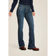 Ariat Women Flame Resistant Stretch DuraLight MW Ella Jean Azurite - 10026006 25 / Azurite / Standard/Short - Overlook Boots