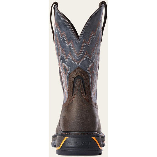 Ariat Men's Big Rig Composite Toe Western Work Boot -Coffee- 10033966  - Overlook Boots