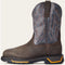 Ariat Men's Big Rig Composite Toe Western Work Boot -Coffee- 10033966 6 / Wide / Iron Coffee - Overlook Boots