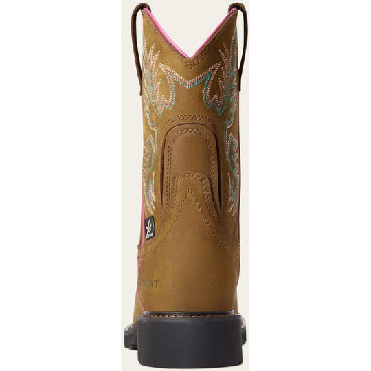 Ariat Women's Krista Steel Toe MetGuard Slip Resistant Work Boot - Dark Brown - 10033994 - Overlook Boots