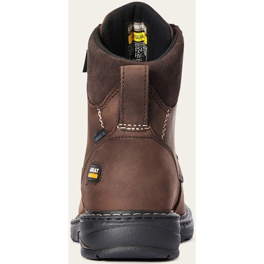 Ariat Women's Casey 6" Composite Toe MetGuard Work Boot - Oily Distressed Brown - 10033995 - Overlook Boots