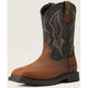 Ariat Men's RigTek Wide Square Toe Composite Toe Waterproof Work Boot - Distressed Brown - 10034156 - Overlook Boots