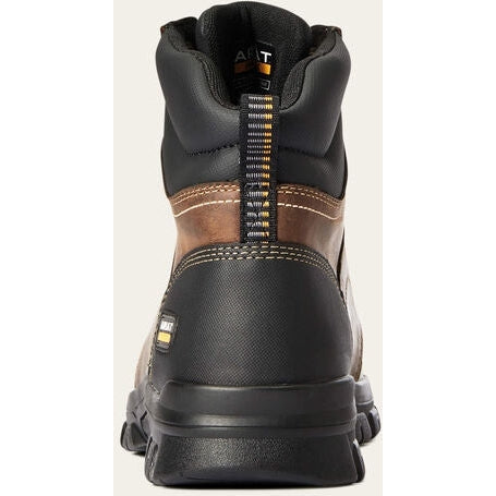 Ariat Men's Treadfast 6" Soft Toe Slip Resistant Work Boot - Brown - 10034672  - Overlook Boots
