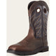 Ariat Men's Groundwork Wide Square Toe Steel Toe Slip Resistant Work Boot - Brown - 10034717 - Overlook Boots