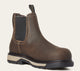 Ariat Women's Riveter Chelsea Composite Toe CSA Waterproof Puncture Resistant Work Boot - Dark Brown - 10035772 5.5 / Medium / Brown - Overlook Boots