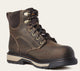 Ariat Women's Riveter 6" Composite Toe CSA Waterproof Puncture Resistant Work Boot - Brown - 10035773 5.5 / Medium / Brown - Overlook Boots
