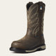 Ariat Women's Riveter Pull-On Composite Toe CSA Waterproof Puncture Resistant Work Boot - Dark Brown - 10035774 - Overlook Boots