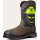Ariat Men's WorkHog Xt VenTek Bold Carbon Toe Waterproof Work Boot -Coffee- 10035881 - Overlook Boots