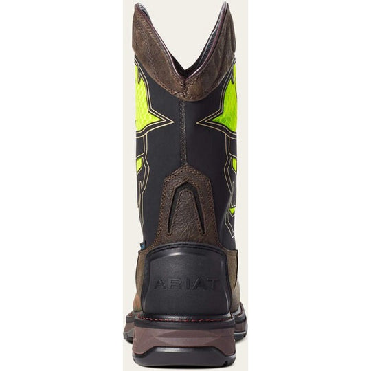 Ariat Men's WorkHog Xt VenTek Bold Carbon Toe Waterproof Work Boot -Coffee- 10035881 - Overlook Boots