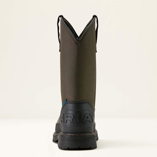 Ariat Men's RigTEK Wildcat 11" Composite Toe Waterproof CSA Pull-On Work Boot - Forged Iron - 10035929 - Overlook Boots