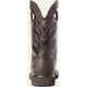 Ariat Men's Groundwork Soft Toe Waterproof Slip Resistant Work Boot - Dark Brown - 10035965 - Overlook Boots